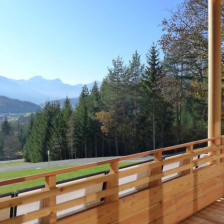 Der Weber - Haus Der Zukunft Apartment Hermagor-Pressegger See Bagian luar foto