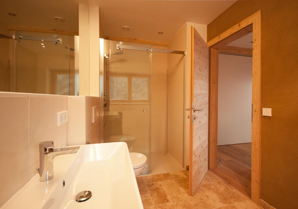 Der Weber - Haus Der Zukunft Apartment Hermagor-Pressegger See Bagian luar foto