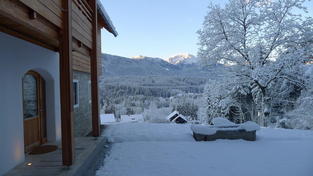 Der Weber - Haus Der Zukunft Apartment Hermagor-Pressegger See Bagian luar foto