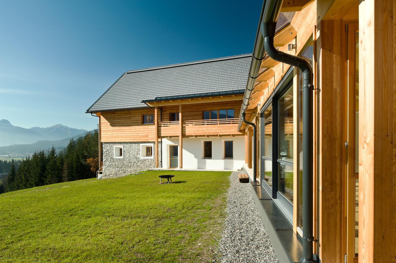 Der Weber - Haus Der Zukunft Apartment Hermagor-Pressegger See Bagian luar foto