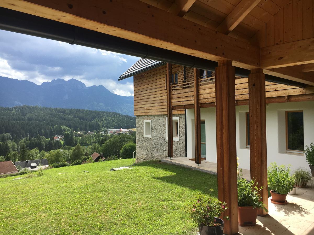 Der Weber - Haus Der Zukunft Apartment Hermagor-Pressegger See Bagian luar foto