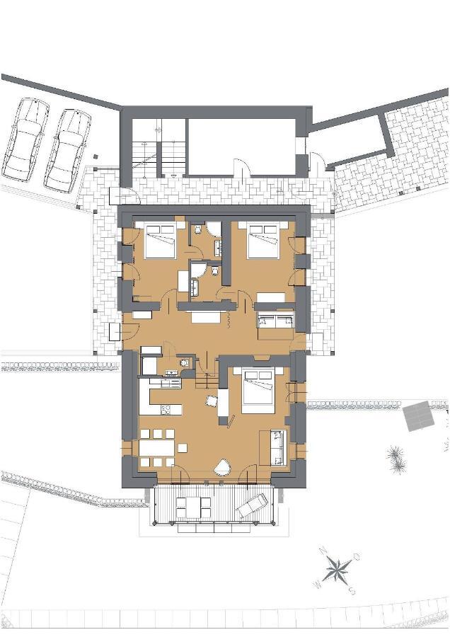 Der Weber - Haus Der Zukunft Apartment Hermagor-Pressegger See Ruang foto